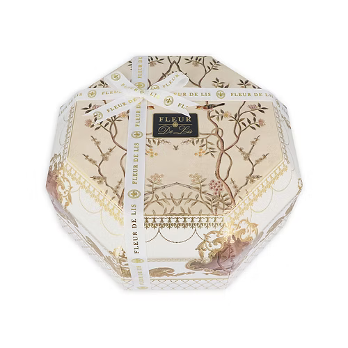 Green Emerald Fleur de Lis