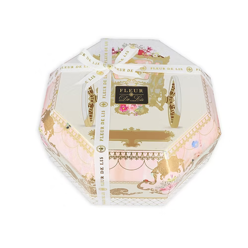 Pink Rose – Tea-for-One Gift Set Fleur de Lis
