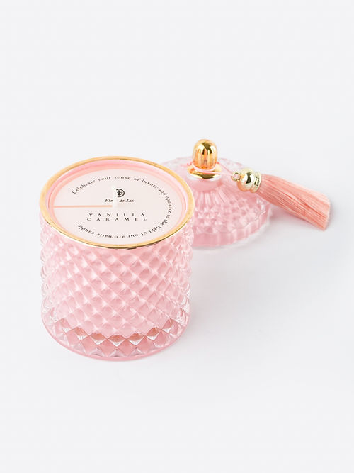 Pyramid – Blush Pink Fleur de Lis