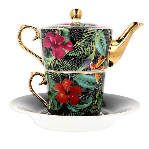 Jubiliant Tray Hamper Fleur de Lis