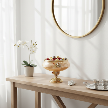 Autumn Glow Fleur de Lis