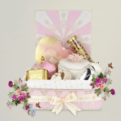 Bambino Pink Gift Hamper Fleur de Lis