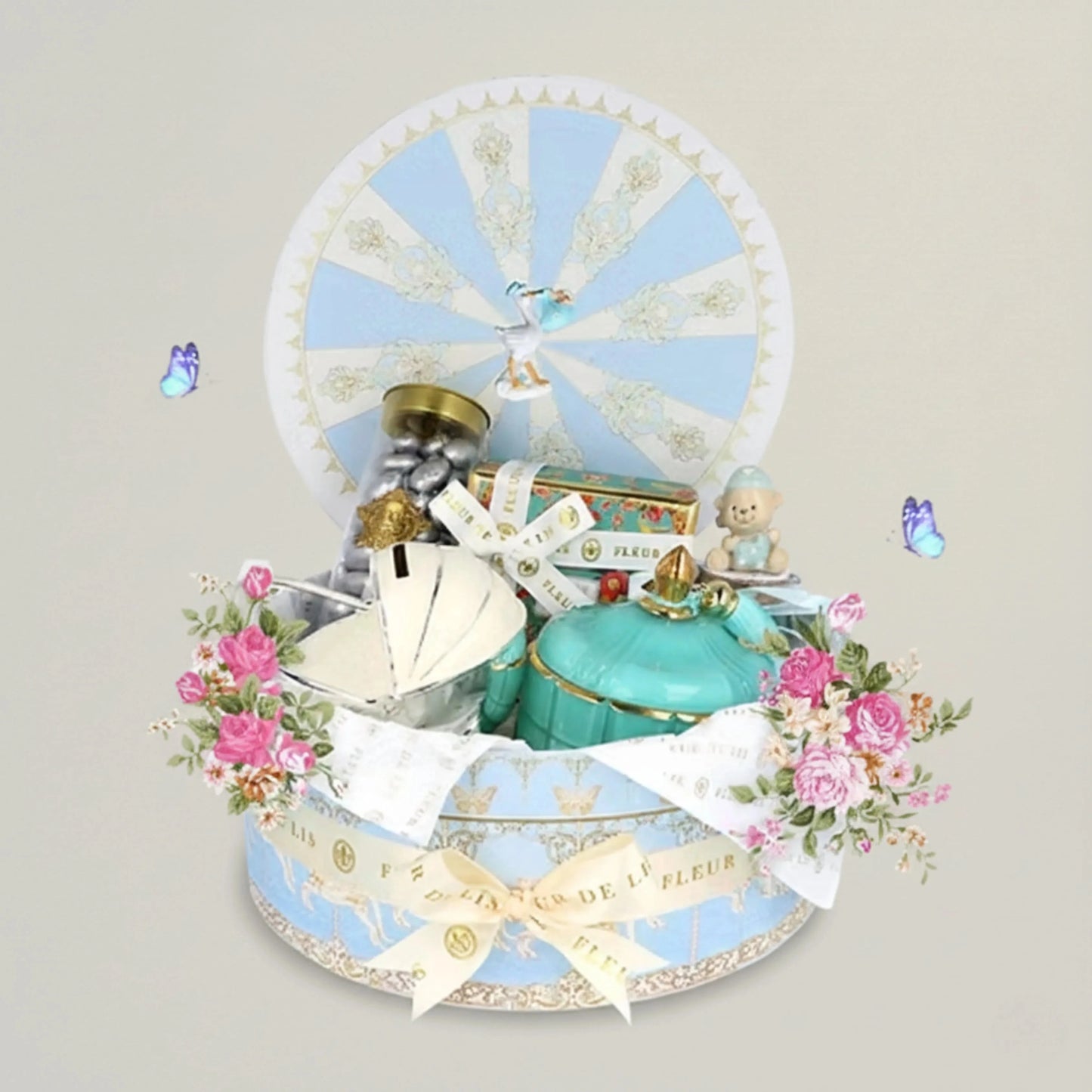 Blue Blossom Gift Hamper Fleur de Lis