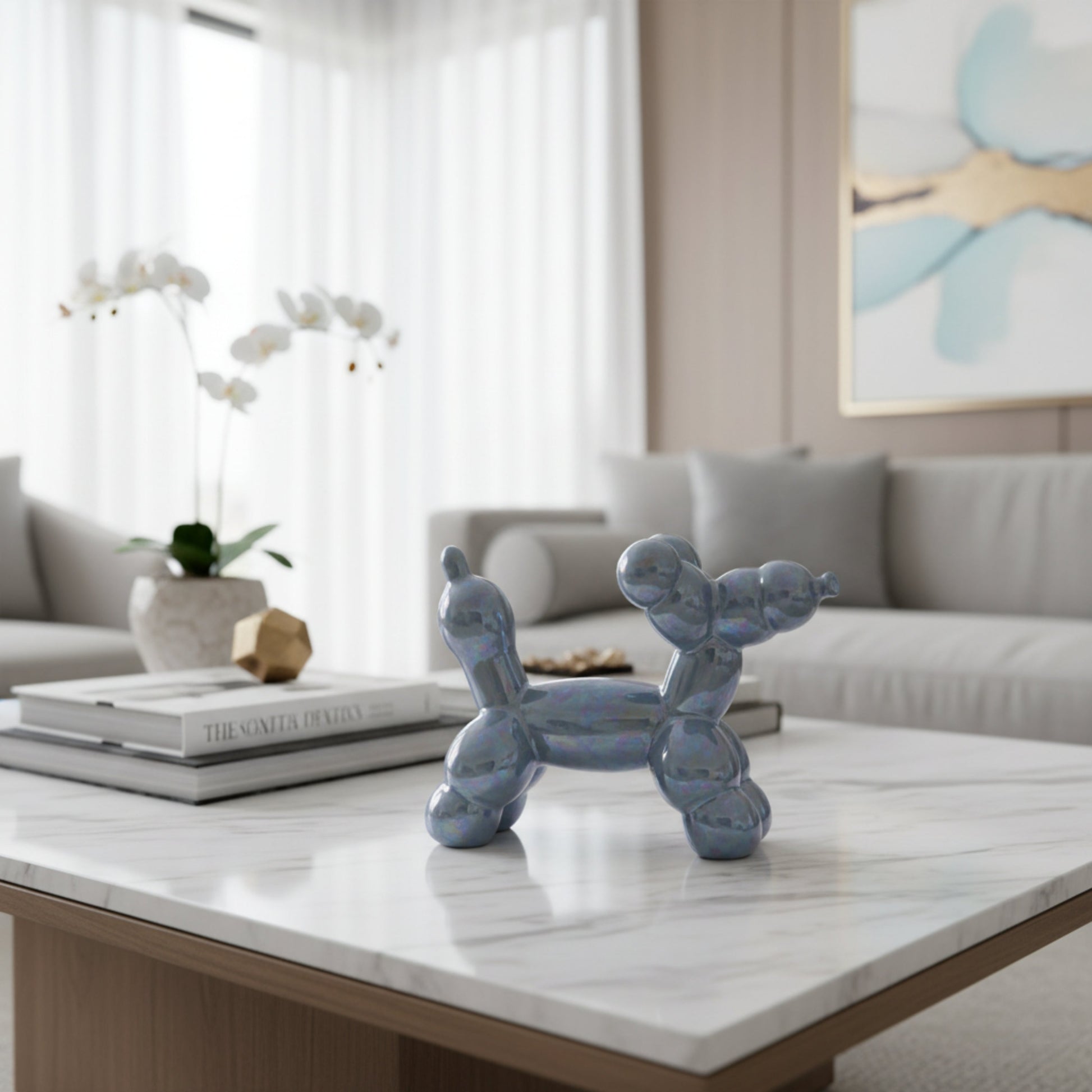 Blue Dog Fleur de Lis