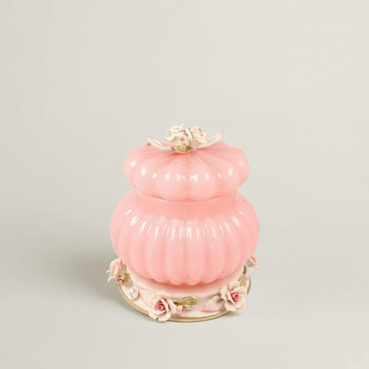 Pink Cresta Fleur de Lis