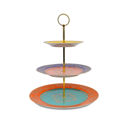 Fantaisie Cake Stand Fleur de Lis