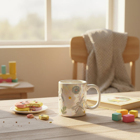 Dragonfly Kids Mug- Set of 2 Fleur de Lis