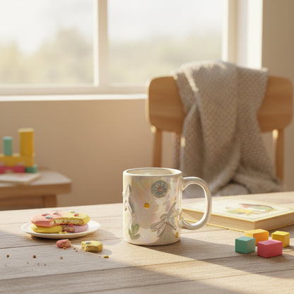 Dragonfly Kids Mug- Set of 2 Fleur de Lis