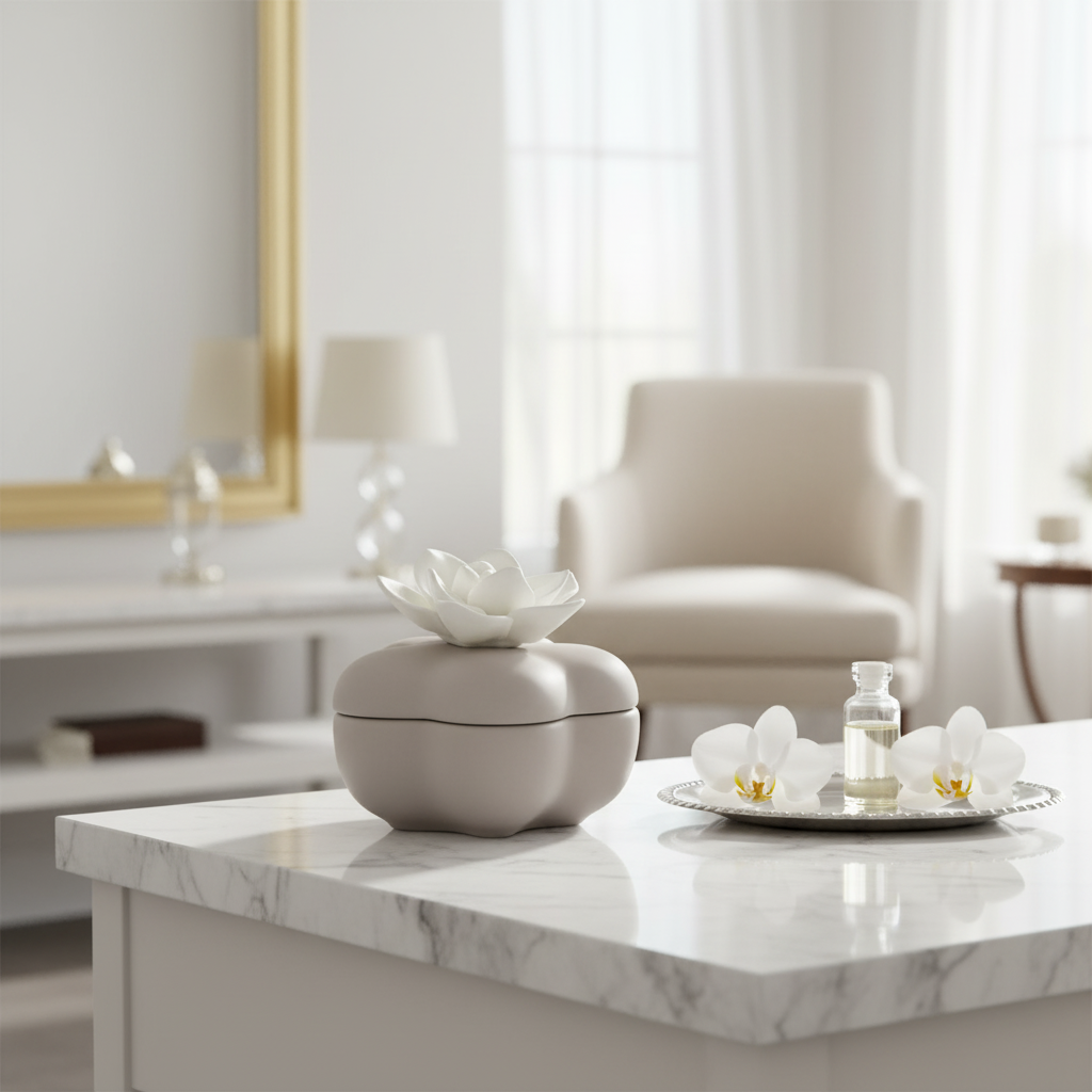 Earthy Lotus Fleur de Lis