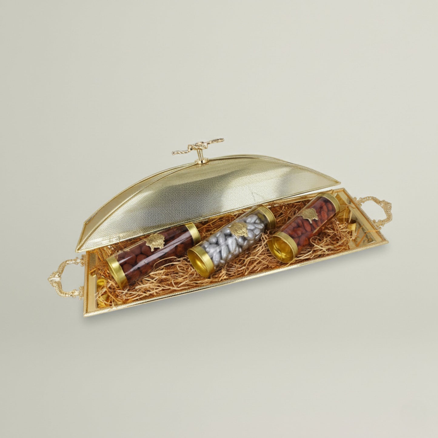 Elite Tray Hamper Fleur de Lis