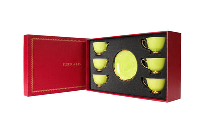 Coffee Set – 6 pcs Fleur de Lis
