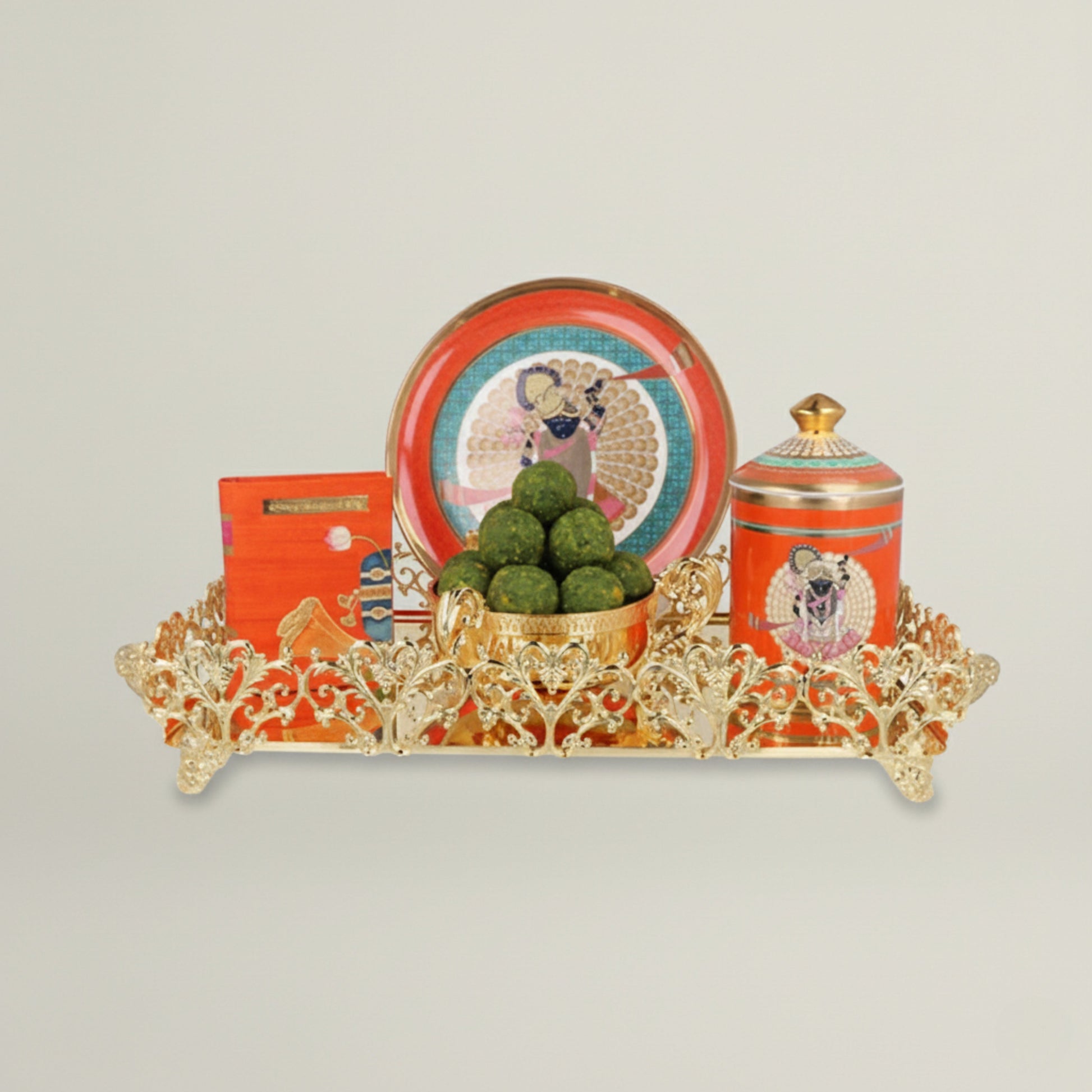 Holy Tray Hamper Fleur de Lis