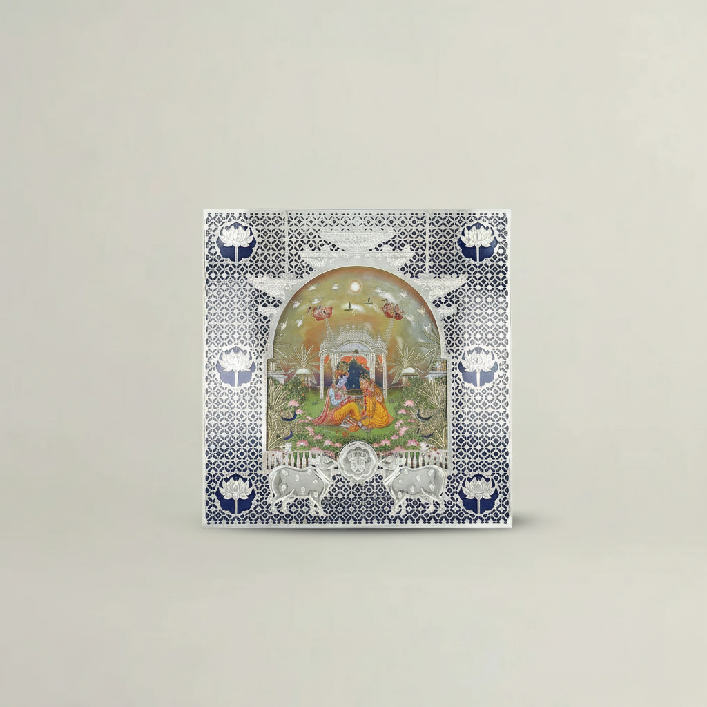 Jharoka Frame Fleur de Lis