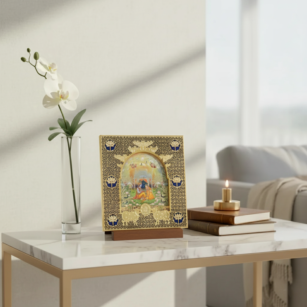 Jharoka Frame Fleur de Lis