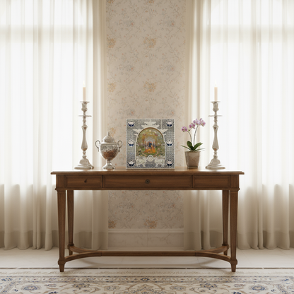 Jharoka Frame Fleur de Lis