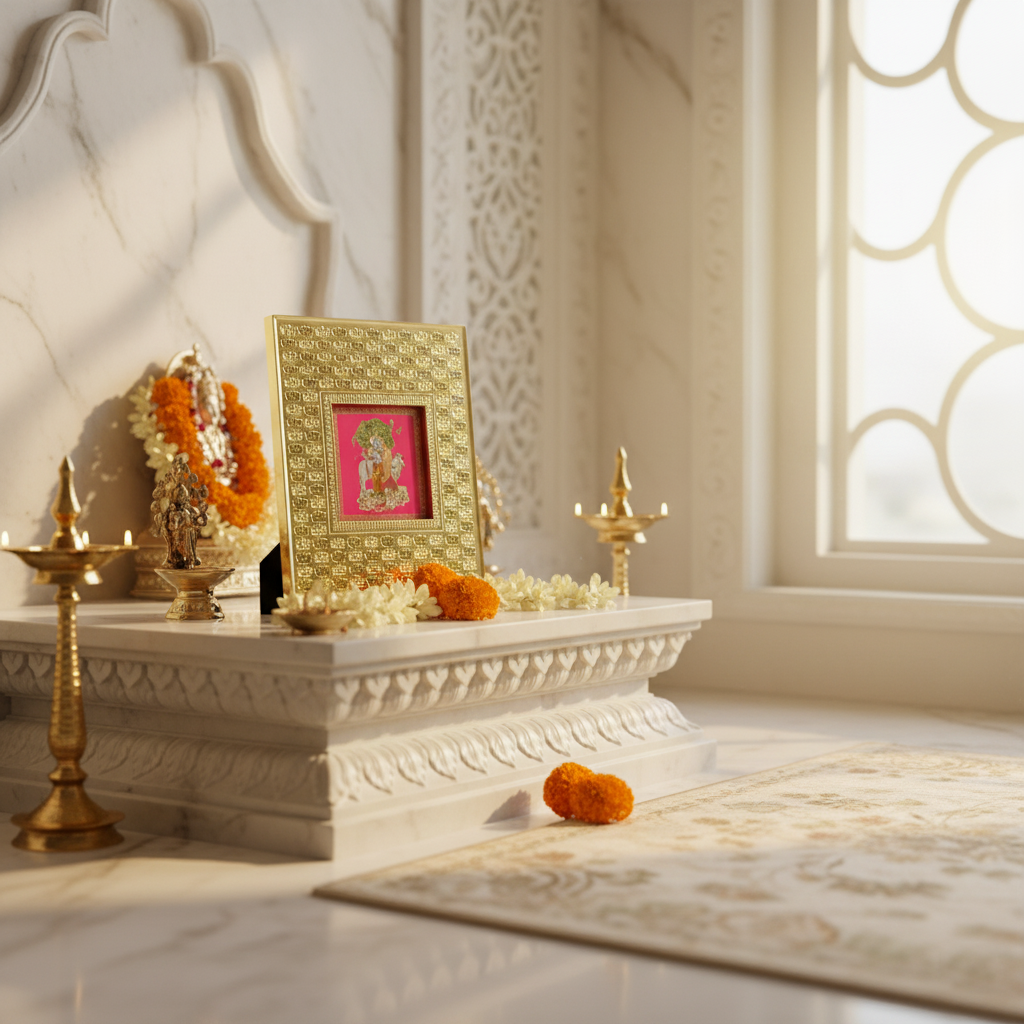 Lotus Shrine - Small Fleur de Lis