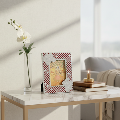 Mystical Flower Silver Fleur de Lis