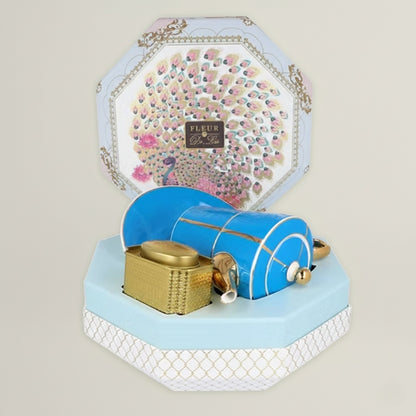 Sapphire Blue Fleur de Lis