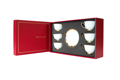Coffee Set – 6 pcs Fleur de Lis
