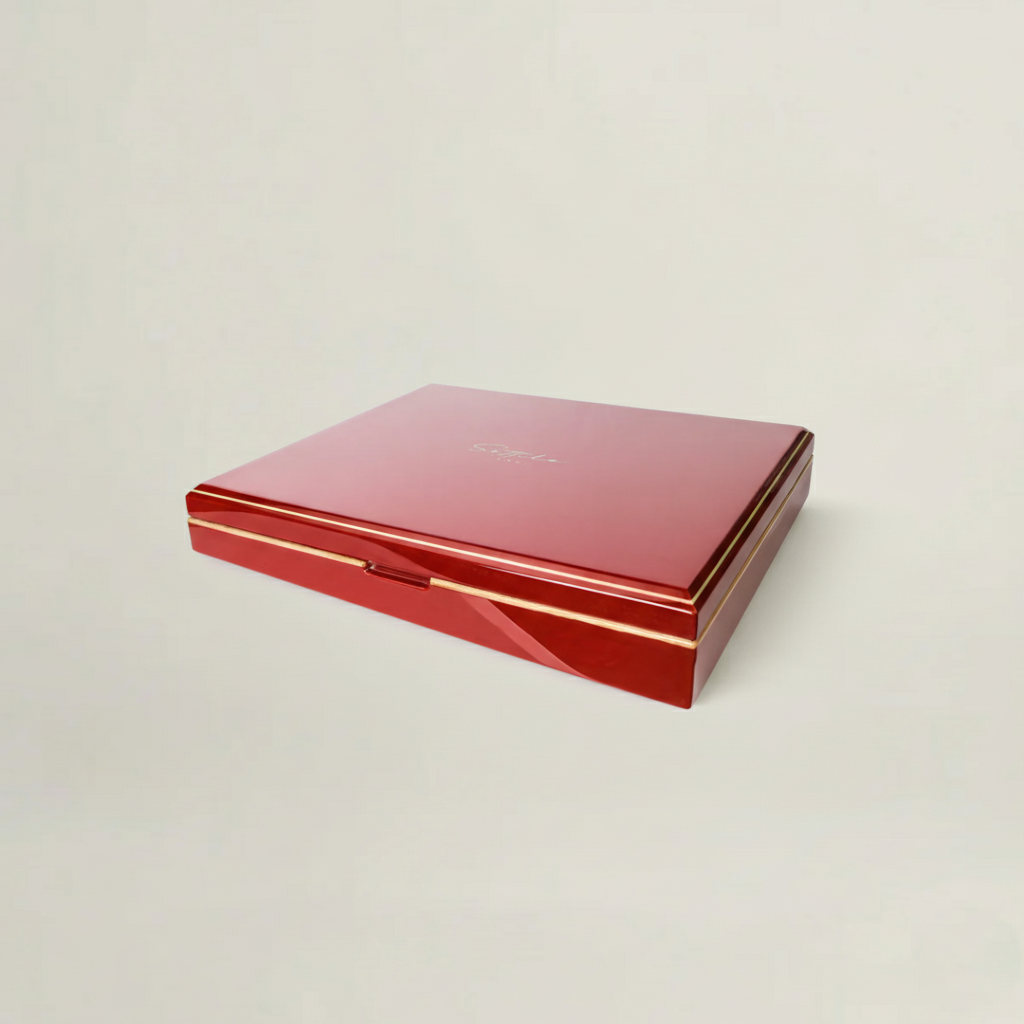 Sottile Cutlery Set in Wooden Box (42 Pcs) Fleur de Lis