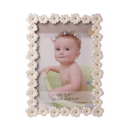 Starlit Bunny Frame Fleur de Lis