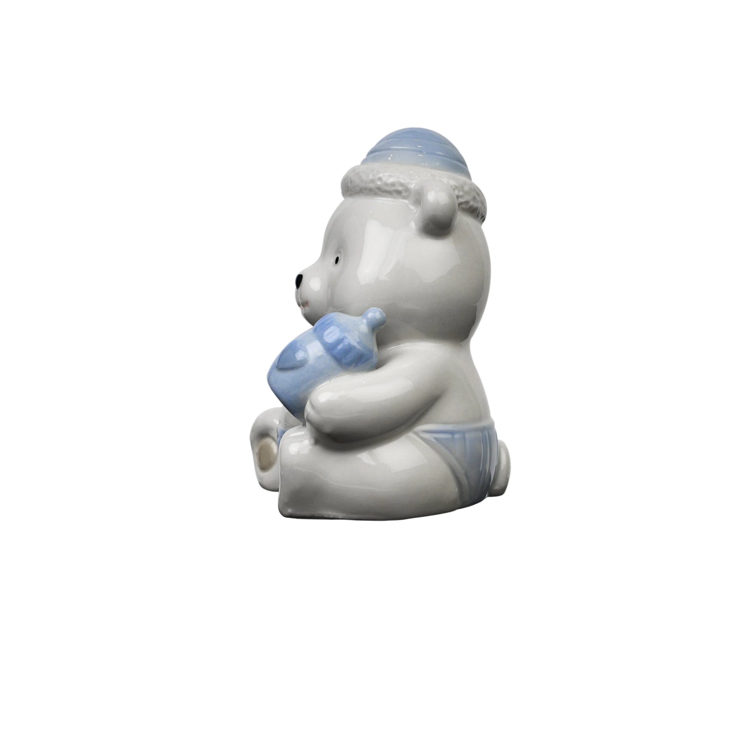 Blue Teddy Bear Fleur de Lis