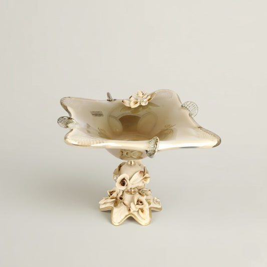 Moonlit Petals Fleur de Lis