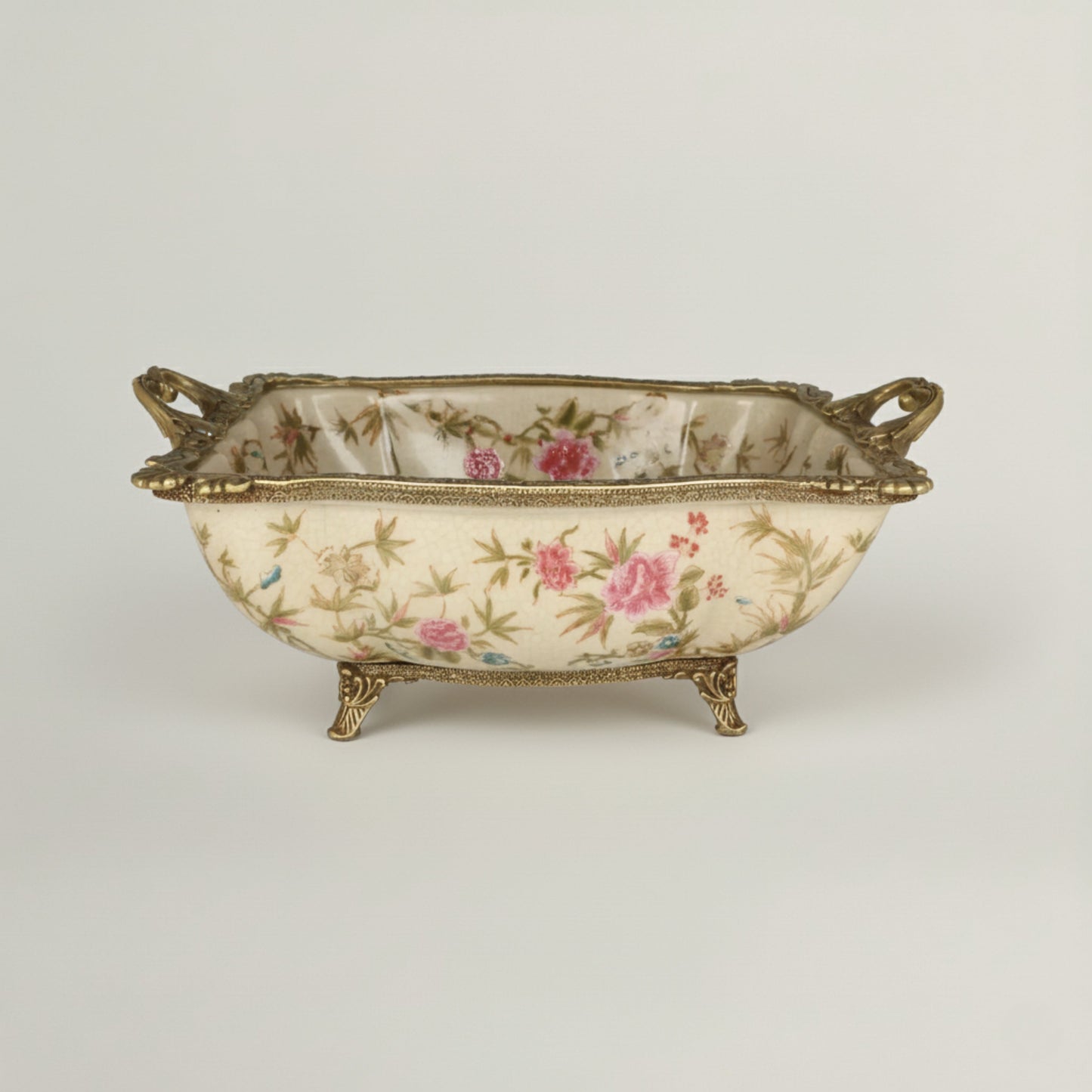 Jardin Fleuri Centerpiece Fleur de Lis