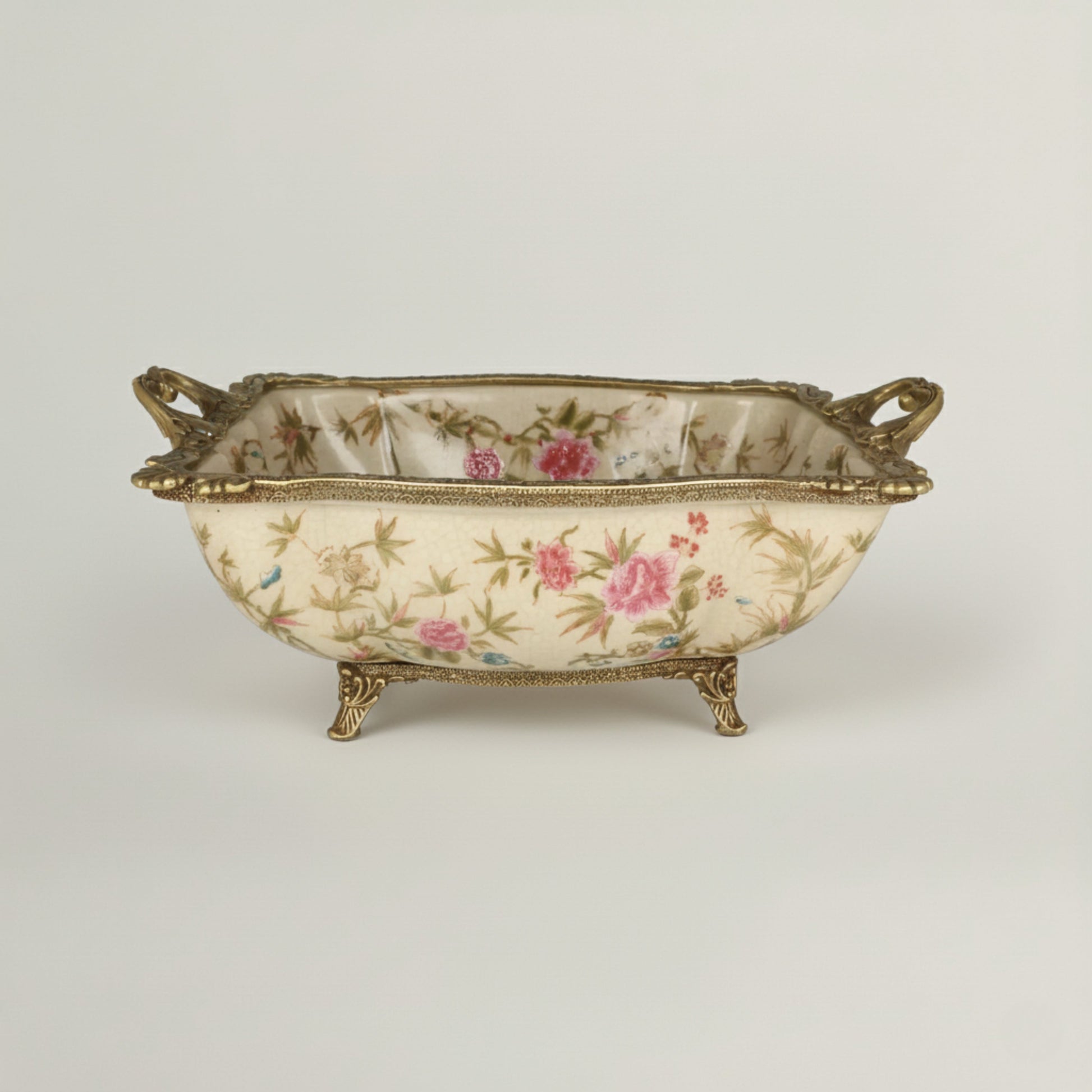 Jardin Fleuri Centerpiece Fleur de Lis