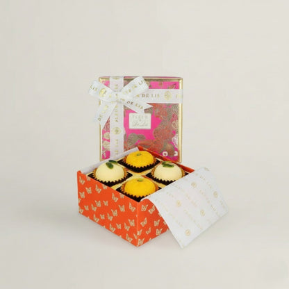 Surprise Box of 4 Assorted Mithai Fleur de Lis
