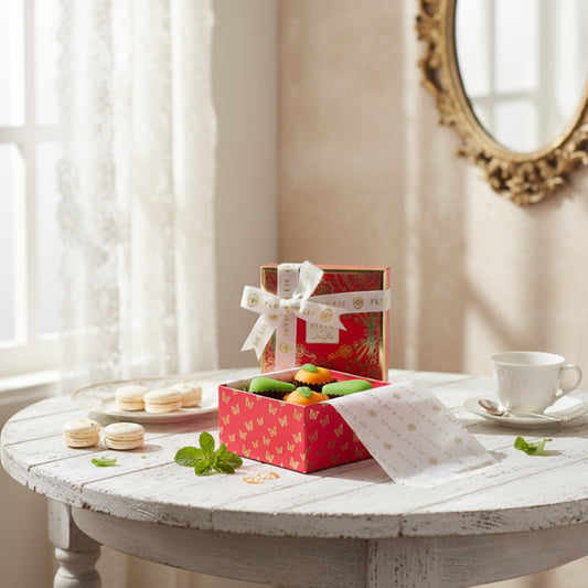 Dry Fruit Mithai Surprise Box Fleur de Lis