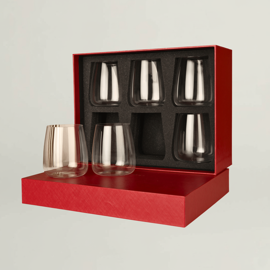 Elegant Set of 6 Glasses