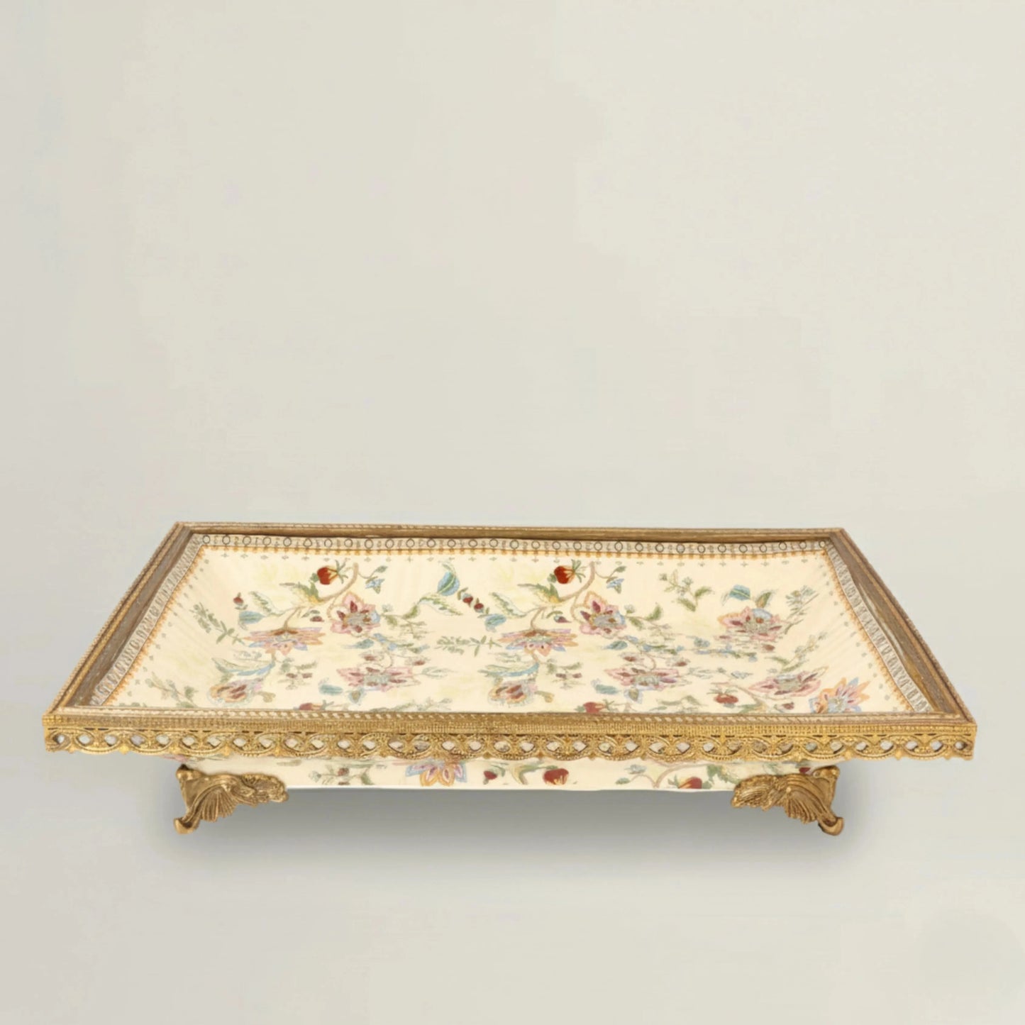 Versailles Eclatt Tray Fleur de Lis