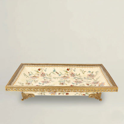 Versailles Eclatt Tray Fleur de Lis