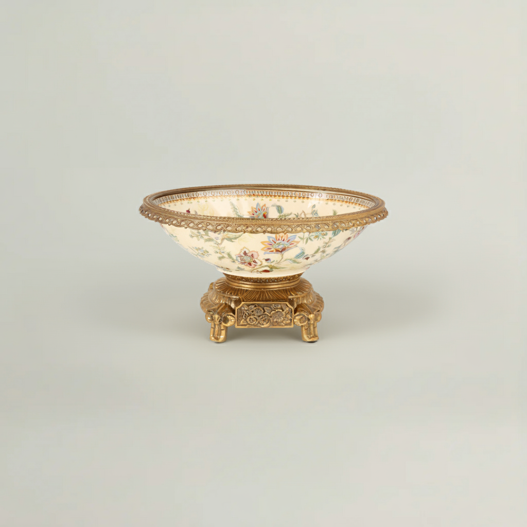 Versailles Fleurie Bowl Fleur de Lis