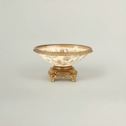 Versailles Fleurie Bowl Fleur de Lis