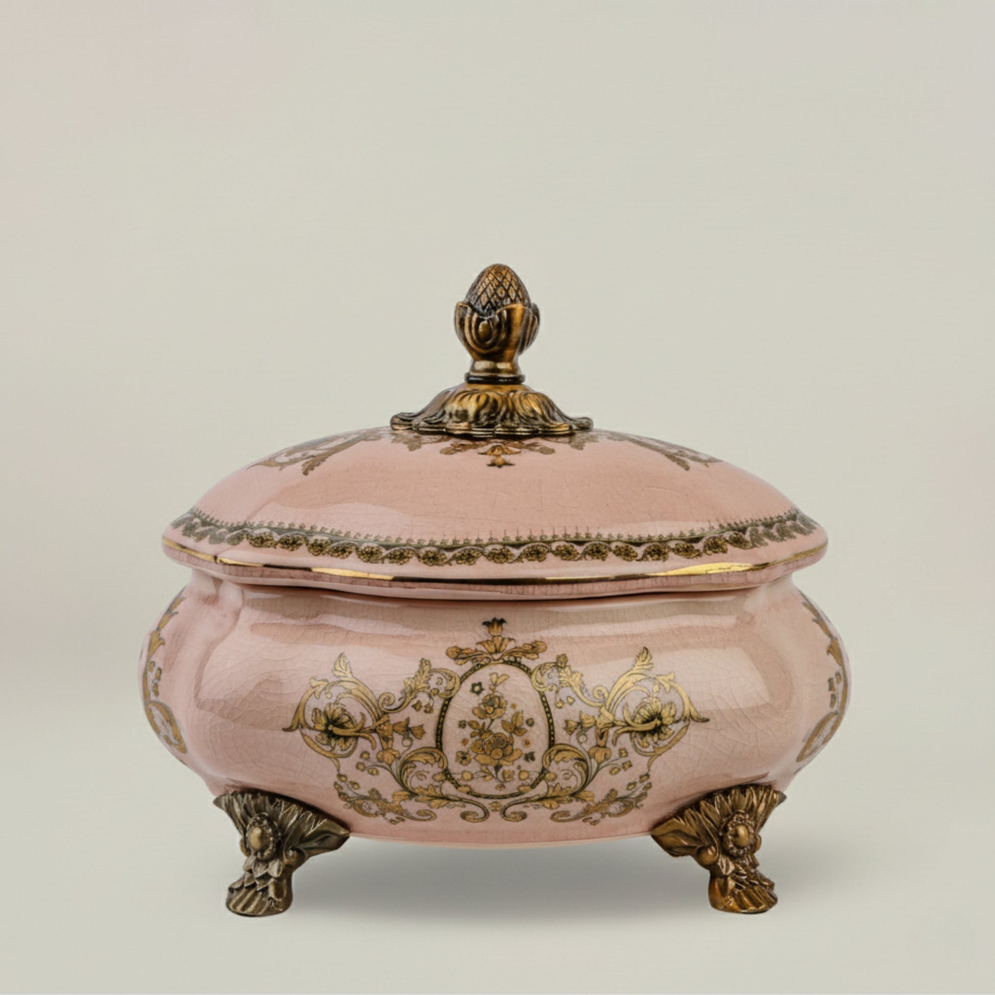 Rococo Bloom Box Fleur de Lis