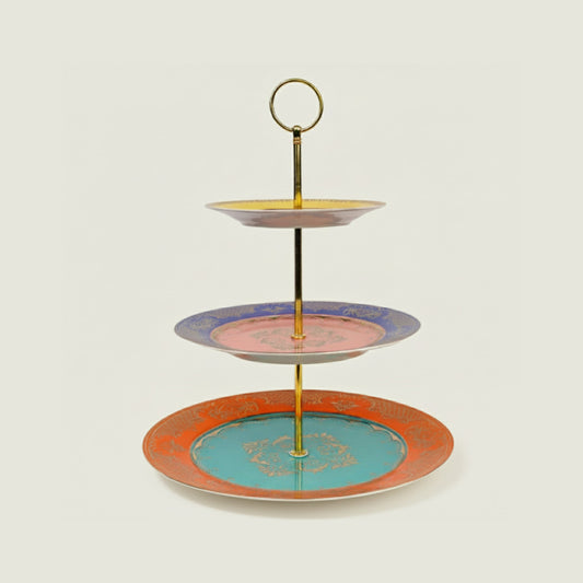 Fantaisie Cake Stand Fleur de Lis