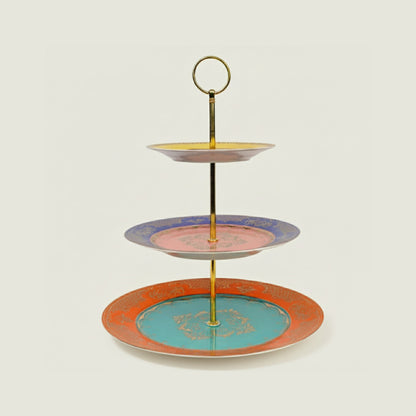 Fantaisie Cake Stand Fleur de Lis