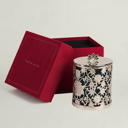 Floral Lattice Candle