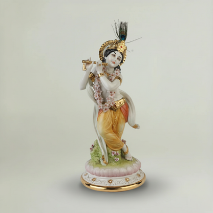 Lord Krishna Idol Fleur de Lis