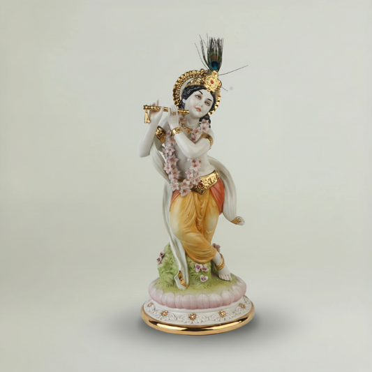 Lord Krishna Idol Fleur de Lis