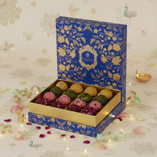 Assorted Mithai Gift Box (16 pcs)