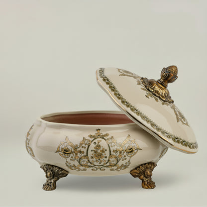 Rococo Bloom Box Fleur de Lis