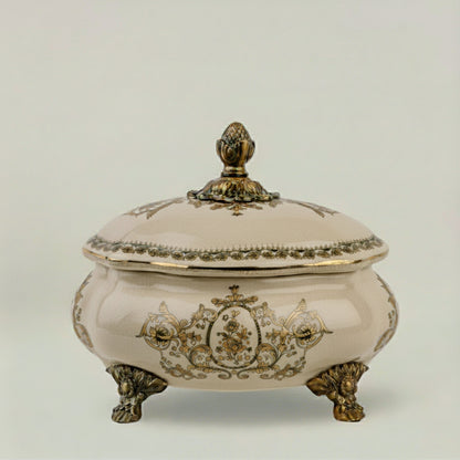 Rococo Bloom Box Fleur de Lis